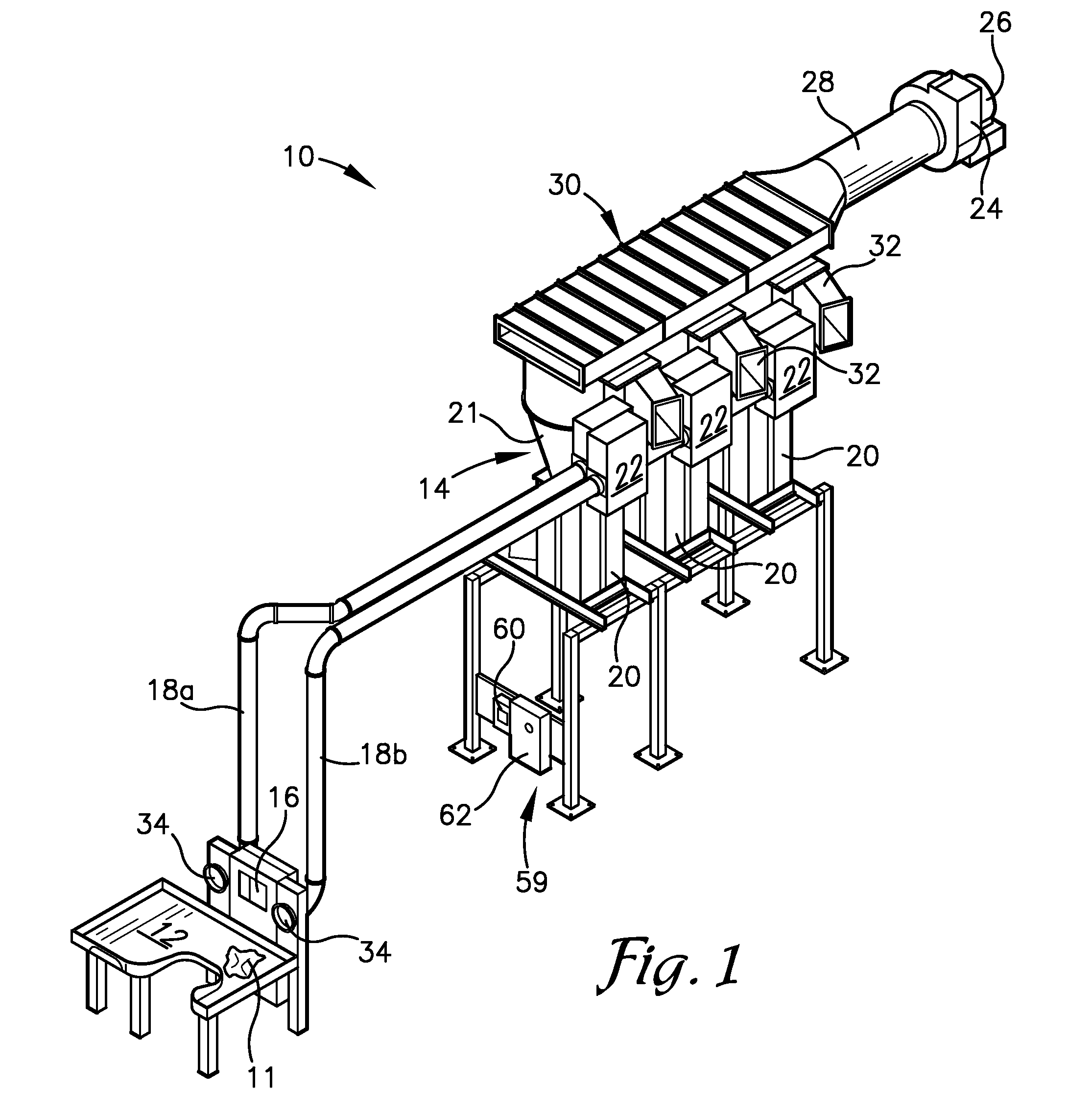 Apparatus for textile counting, sorting and classifying system