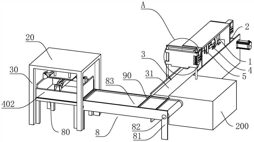 A fully automatic filling production line for cosmetics