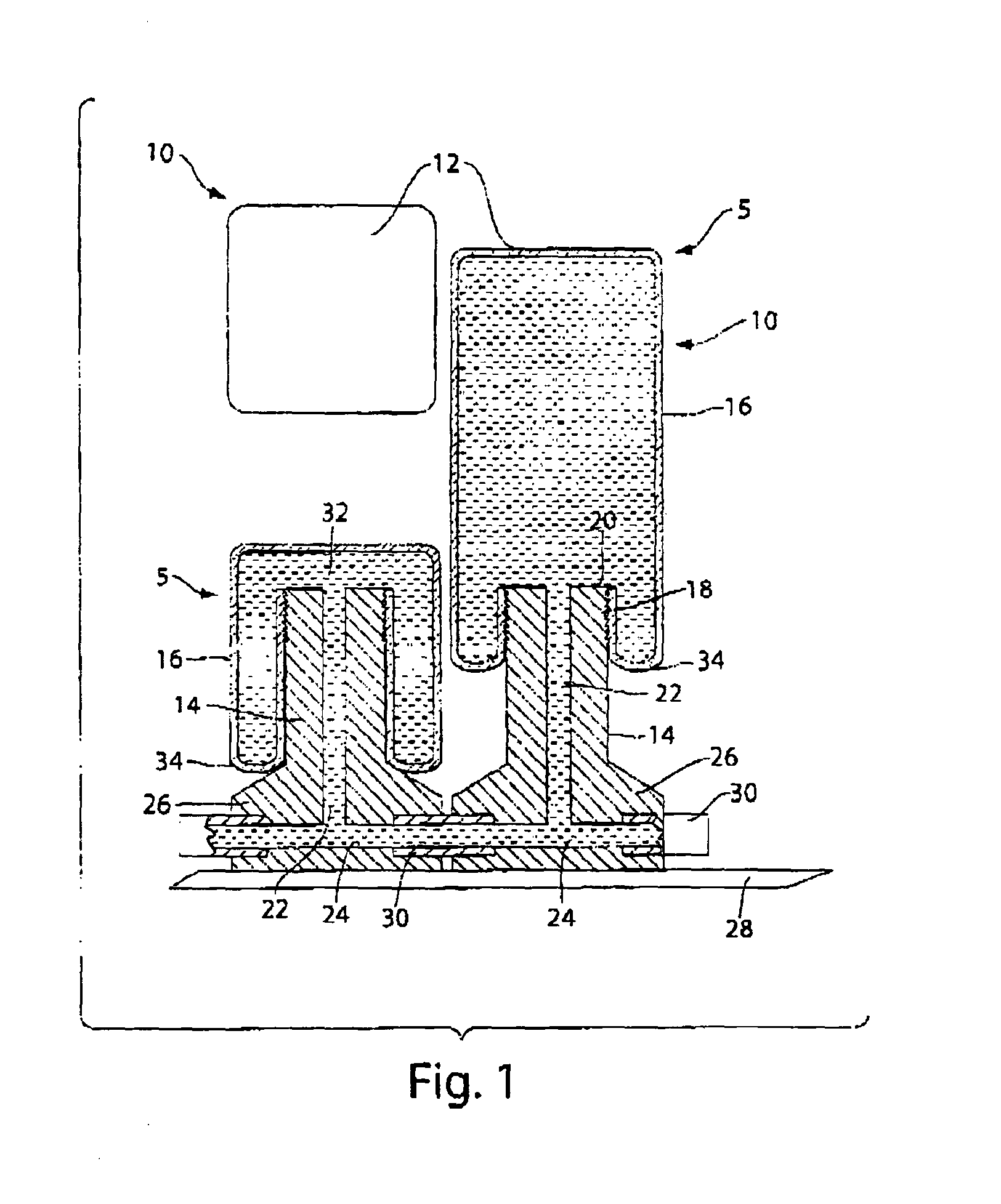 Device for supporting a user's body