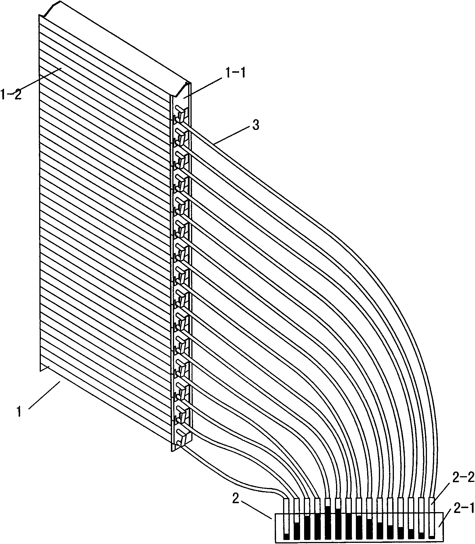 Spray-volume vertical distribution measuring method and special measuring device