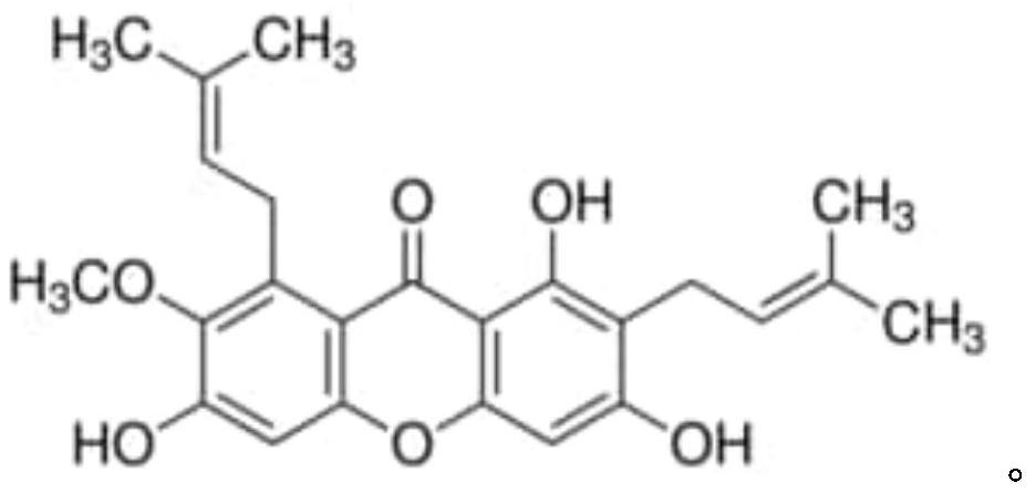 Method for extracting alpha-mangostin and gamma-mangostin from mangosteen