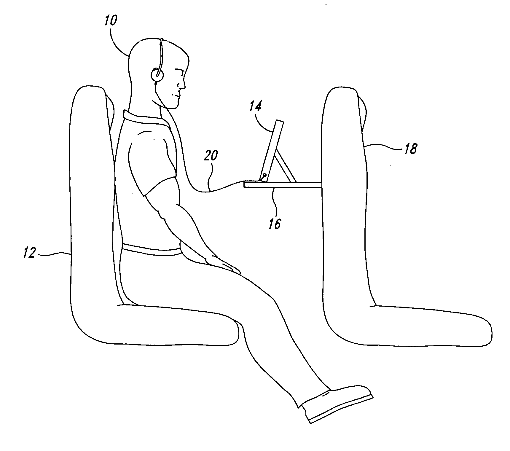 Management method of in-flight entertainment device rentals having self-contained audio-visual presentations