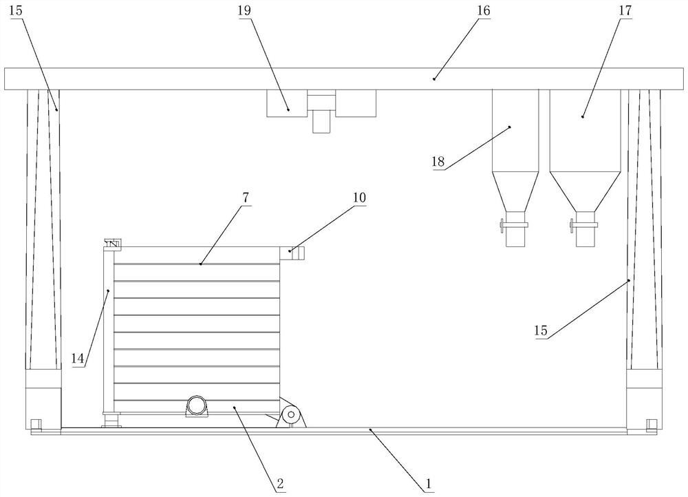 Method for degrading kitchen garbage by using hermetia illucens