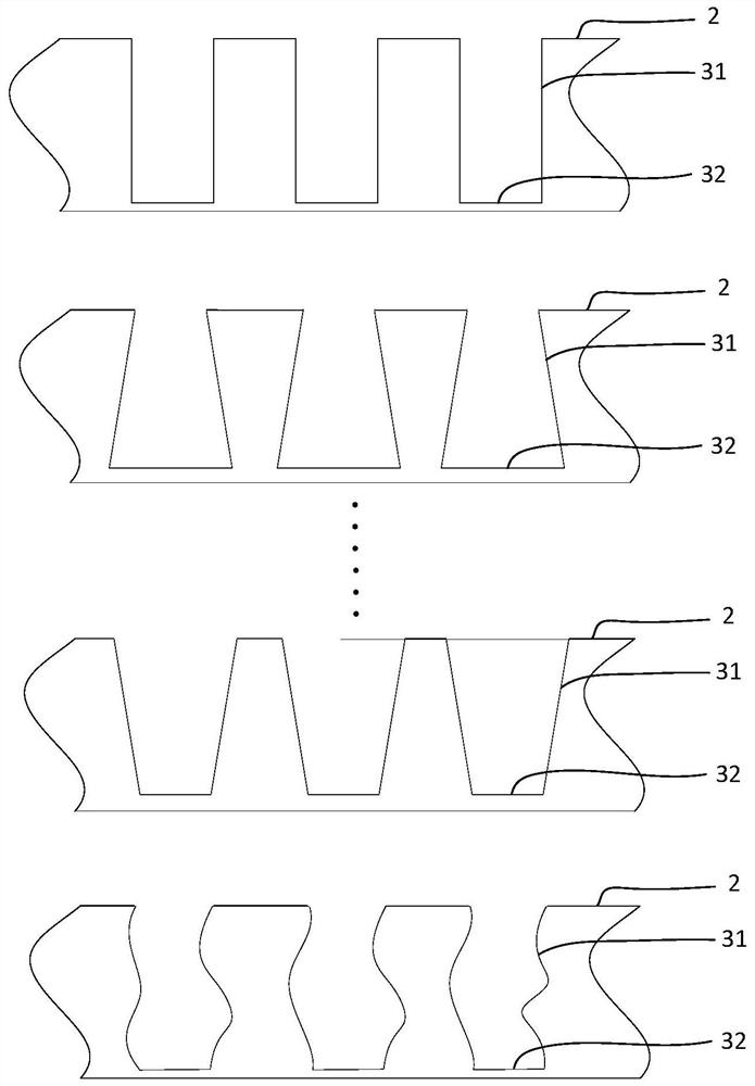 A kind of detection device preparation method and detection device