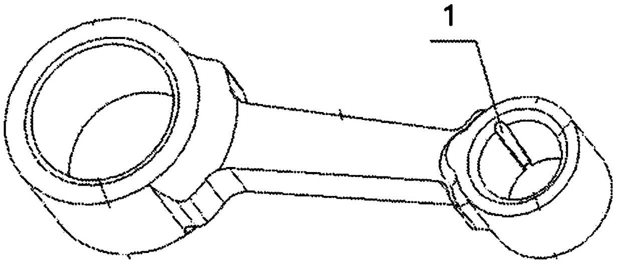 Connecting rod structure and compressor with same