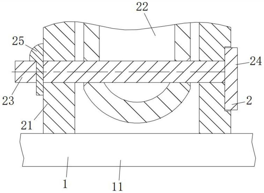 Karst mining area water-resisting layer stability value acquisition device