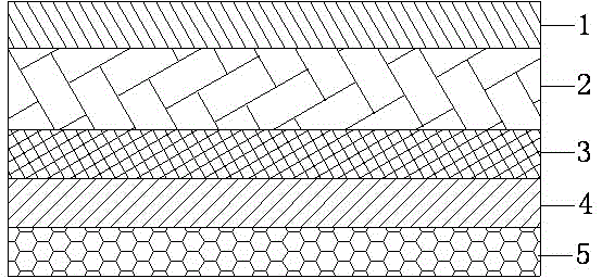 Blended fabric with stereoscopic sensation