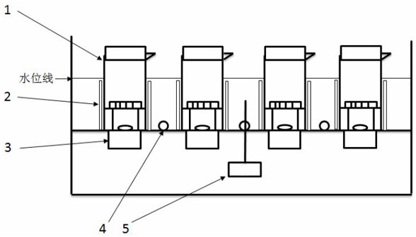 Method and device for measuring diffusible hydrogen content in welding material deposited metal