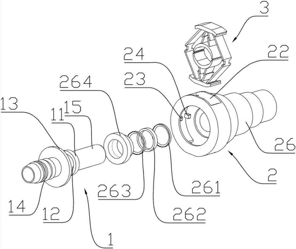 A pipeline connector used in smart cars