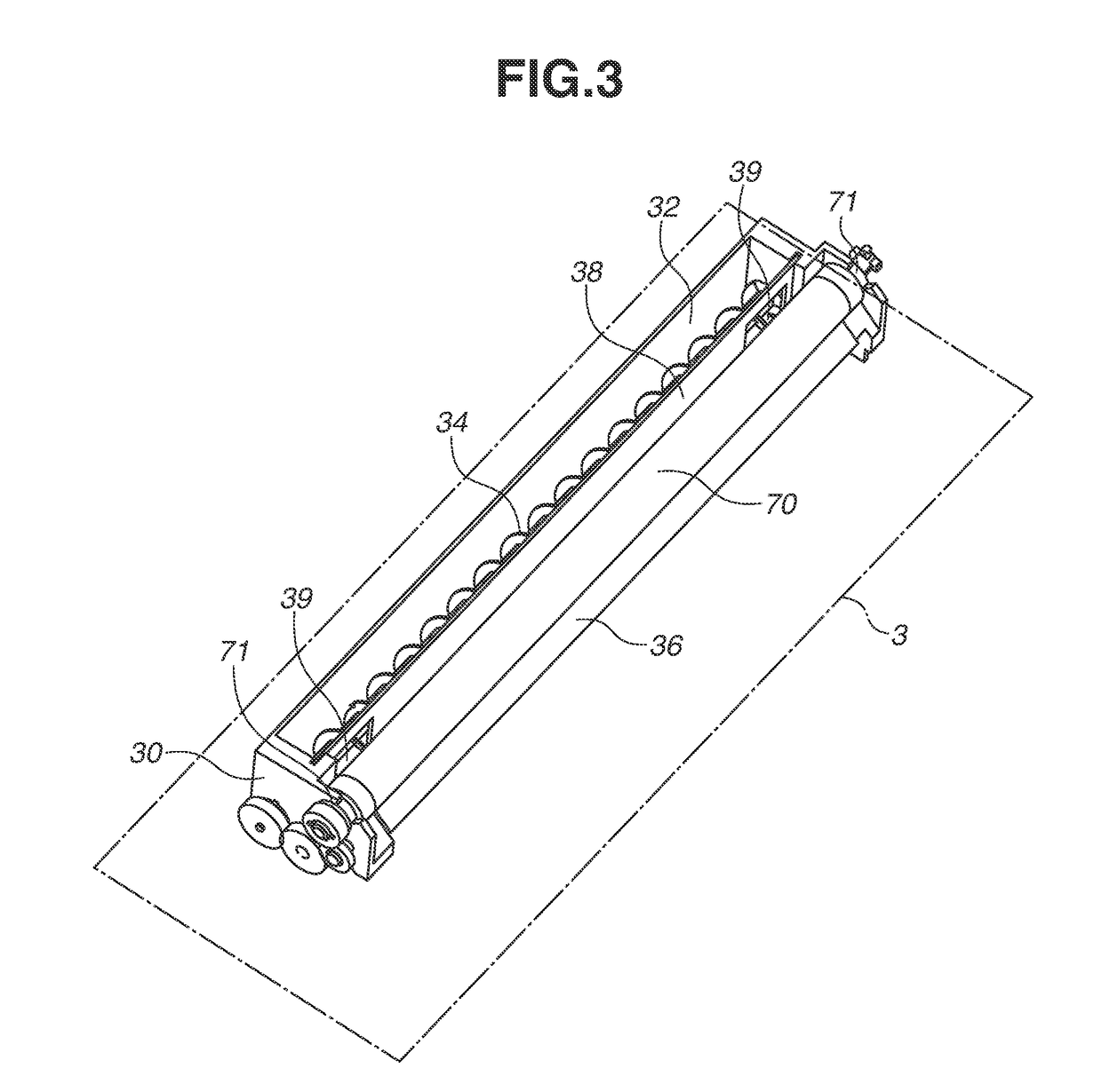 Method of fixing regulating blade and development device