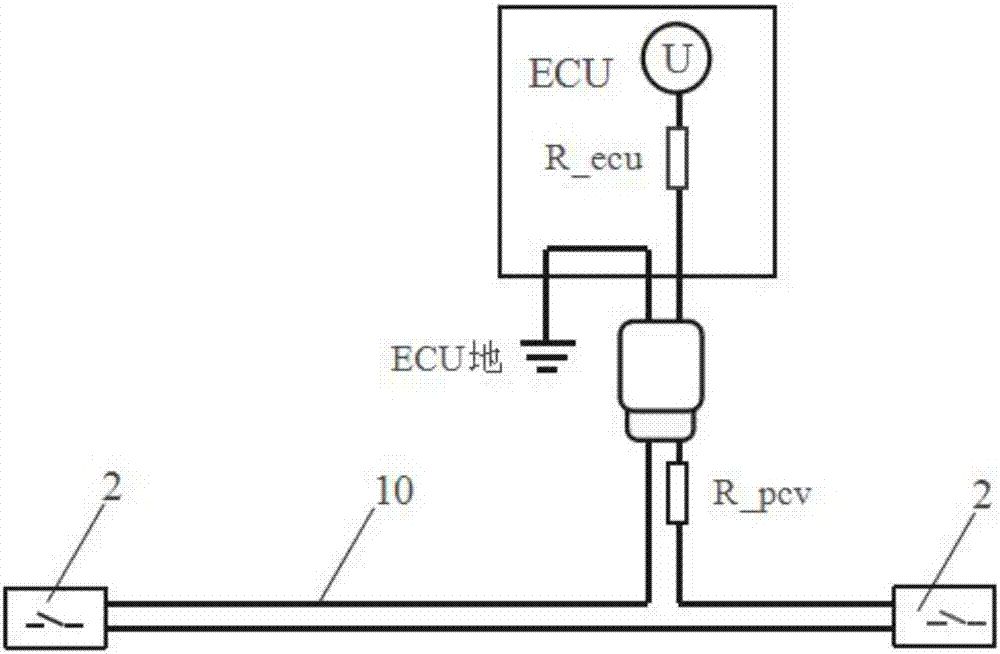 Pipeline disconnection detection system based on conducting loop mechanism