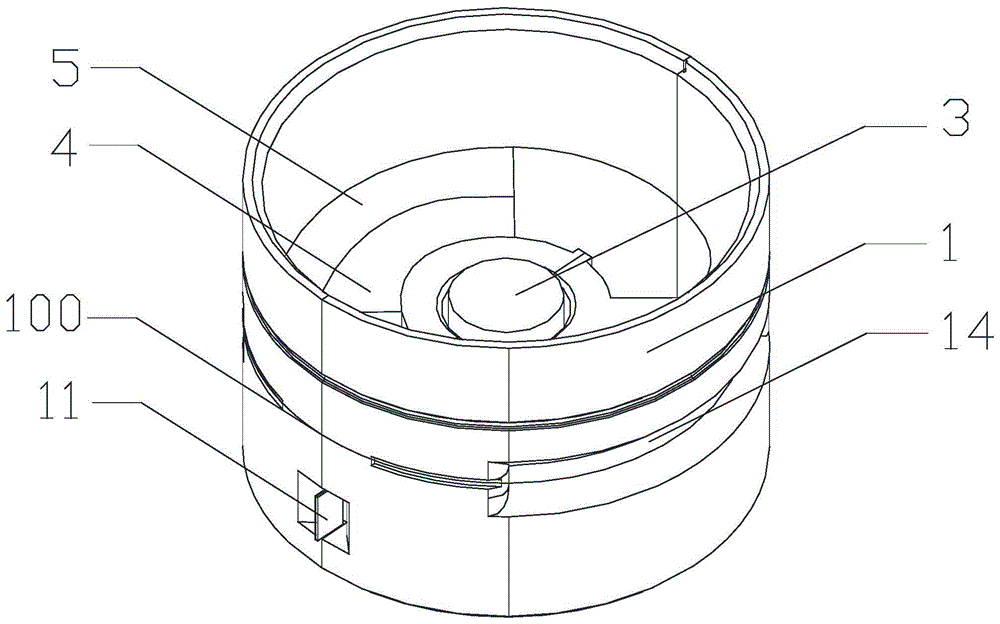 Swimming pool all-round cleaning filter robot