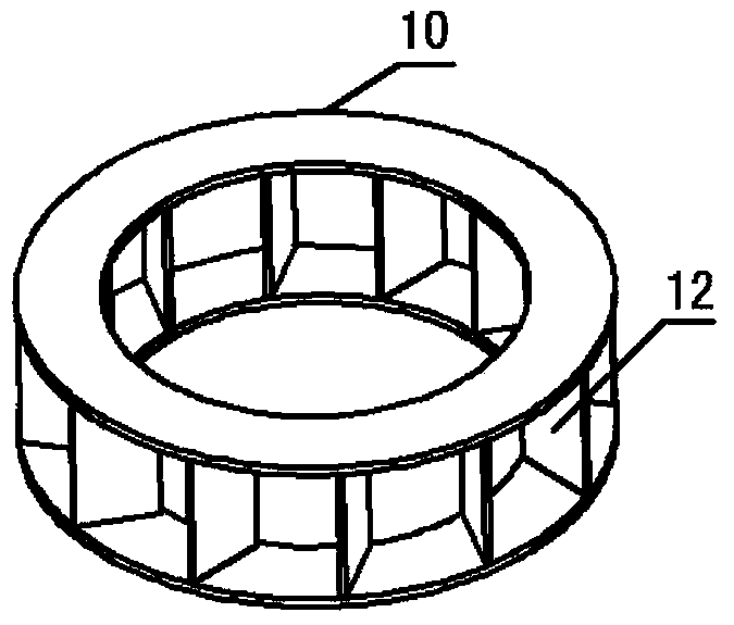 Continuous powdery material mixing device