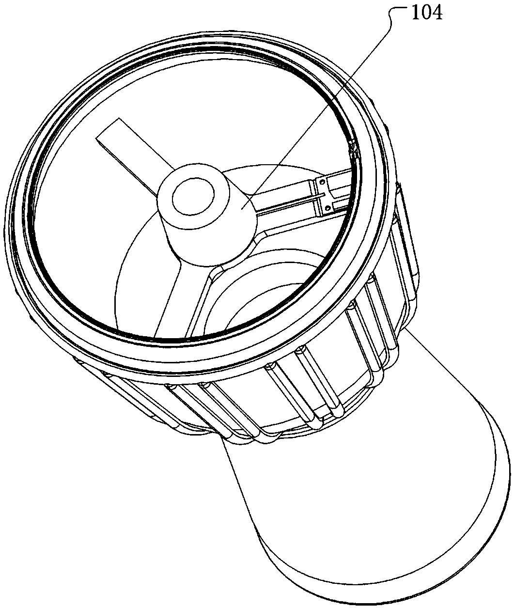 African drum and sound pickup device thereof
