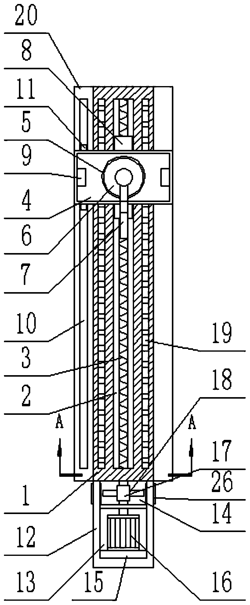 A combined support structure for toilet towel finishing
