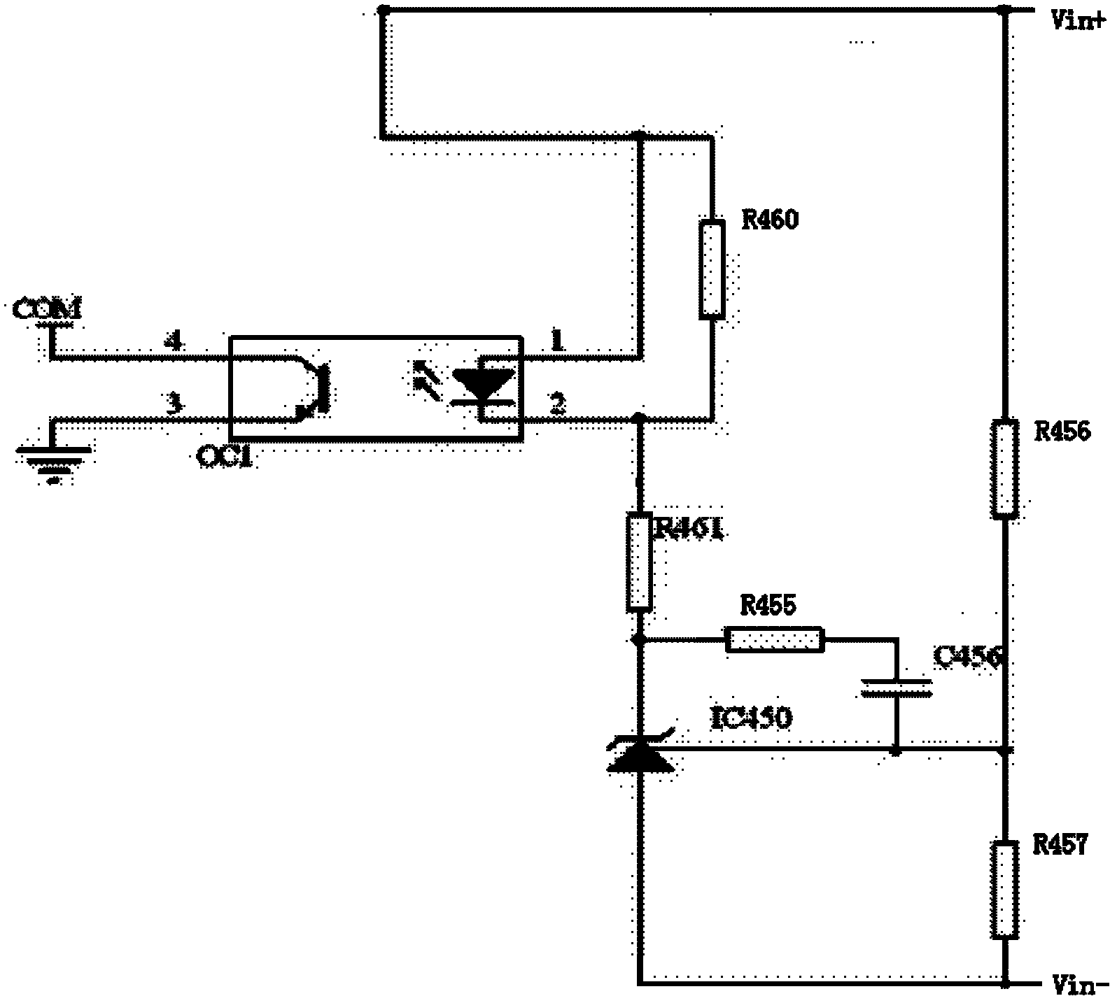 A kind of isolated transmission method and circuit of switching power supply