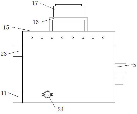 Cleaning device for plate processing