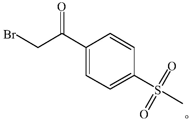 A kind of preparation method of 4-methanesulfonylacetophenone and α-bromo-4-methanesulfonylacetophenone