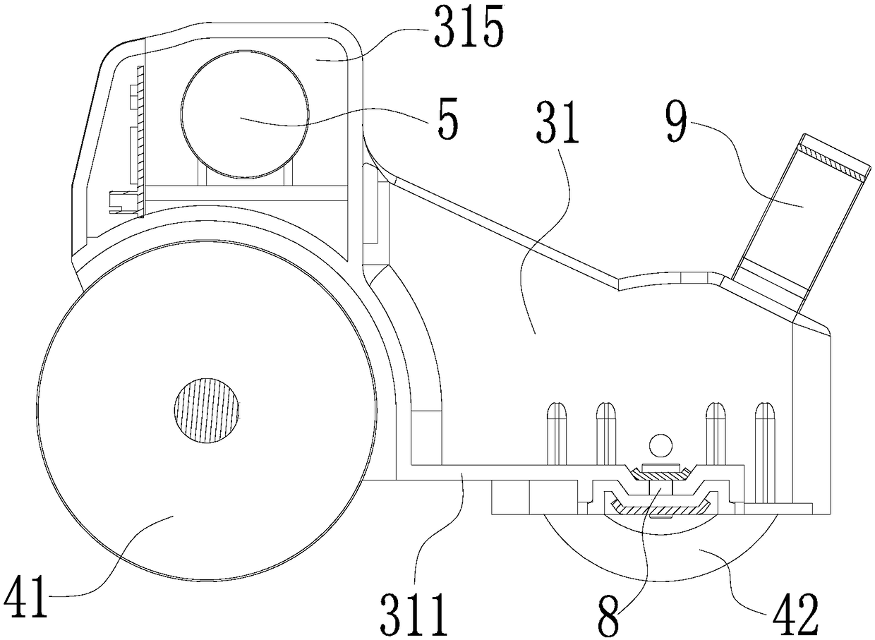Electric roller skate and electric roller skating equipment