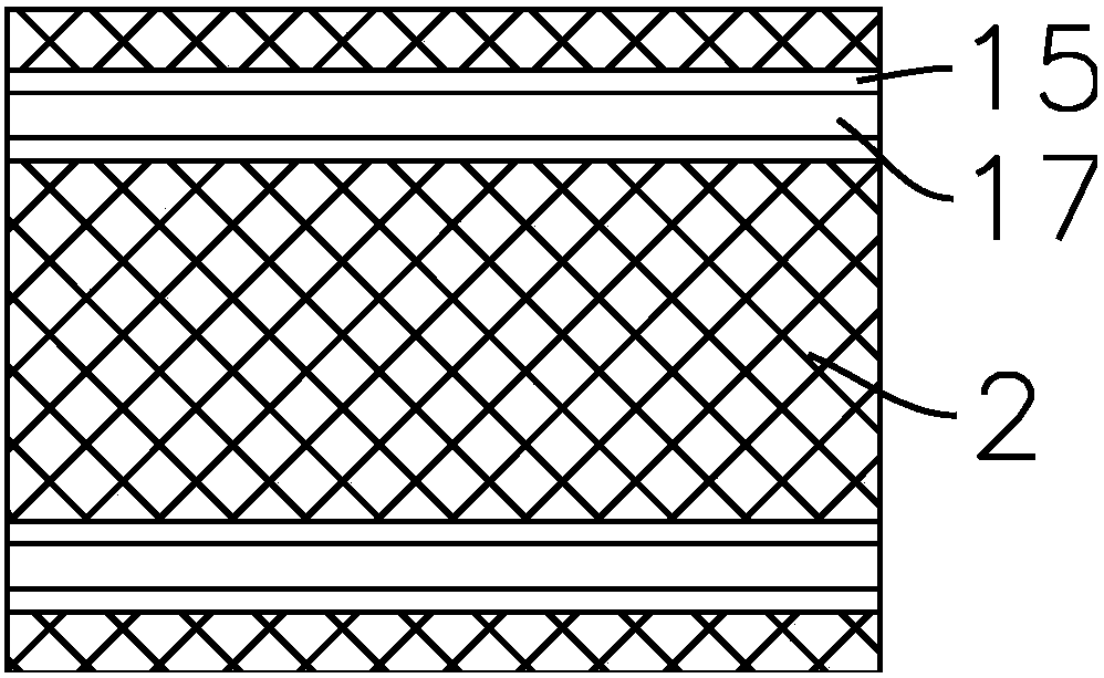 Swinging type cleaning device for building tool