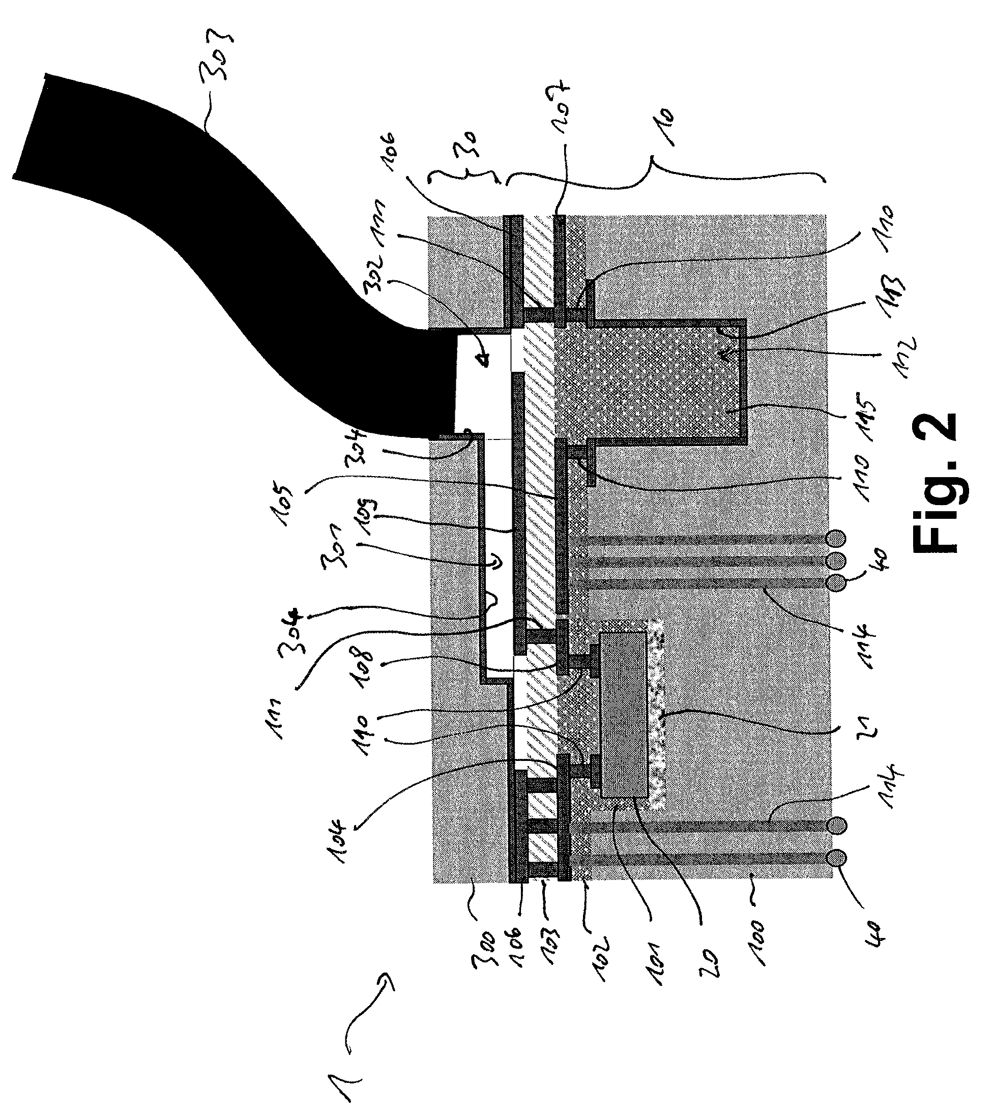 Package and antenna apparatus including package