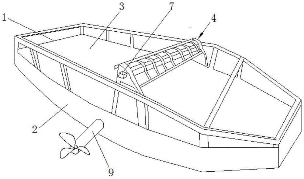 A boat type laver harvester