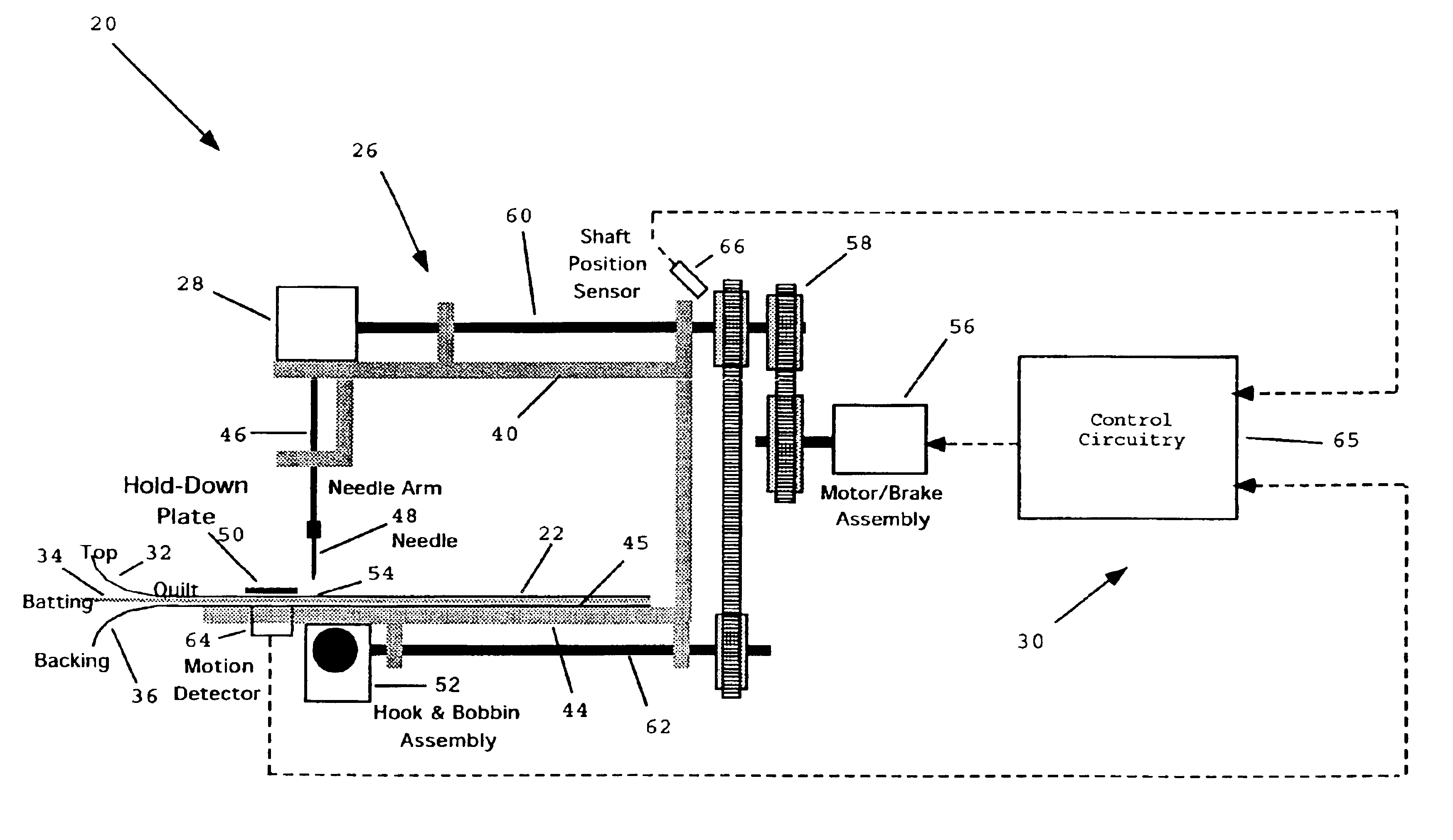 Quilting method and apparatus