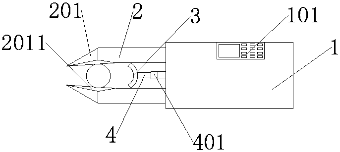 Medical equipment clamping device