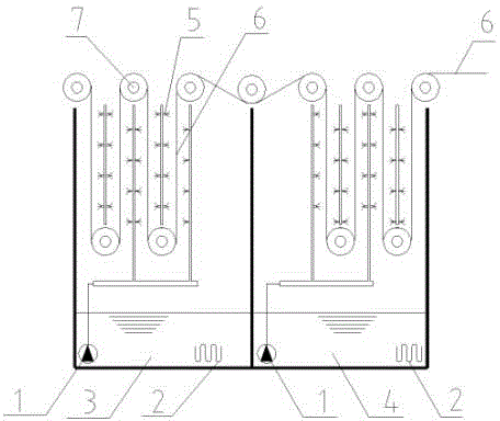 Chemical spray silvering method of fabric