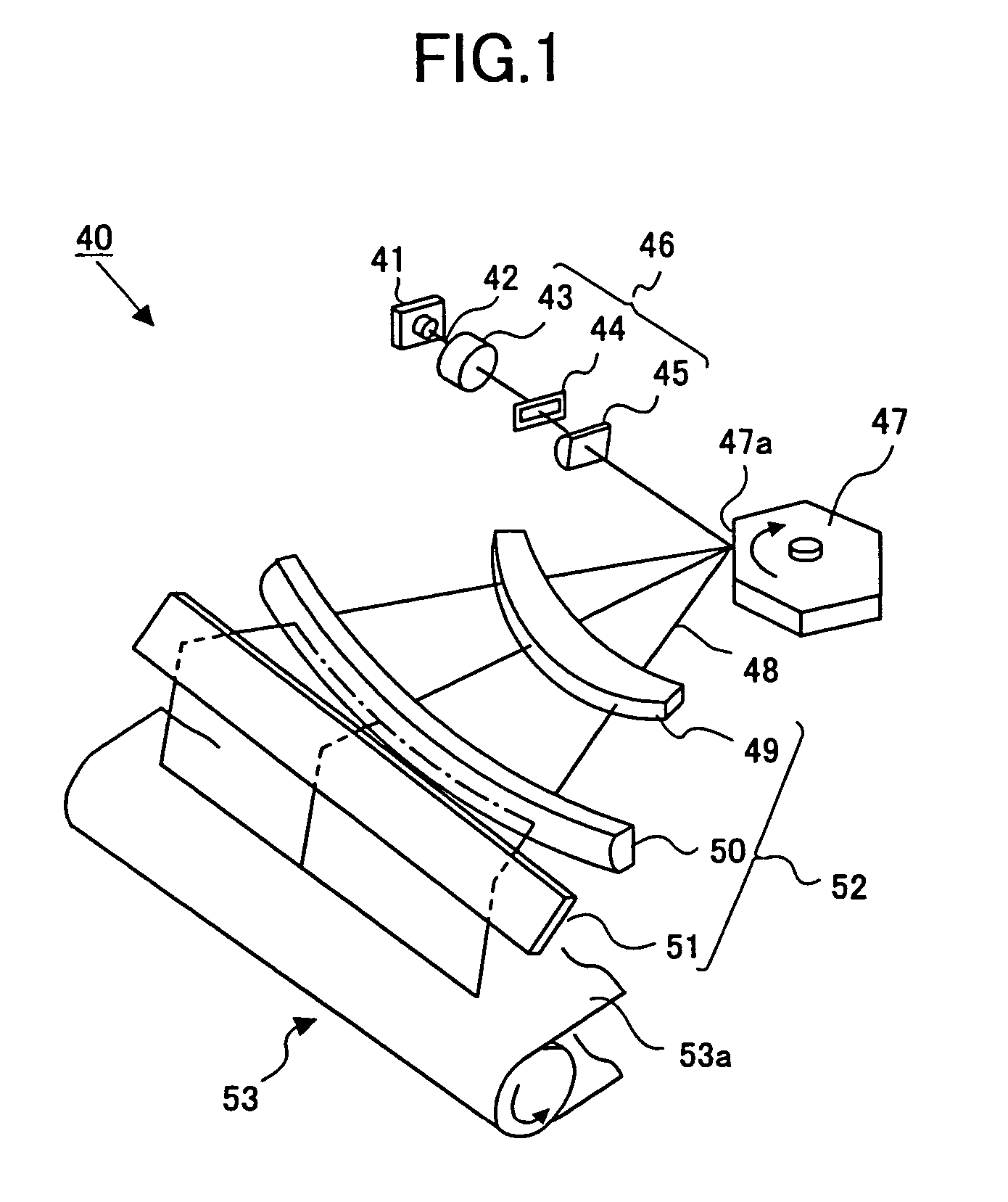 Optical scanning device