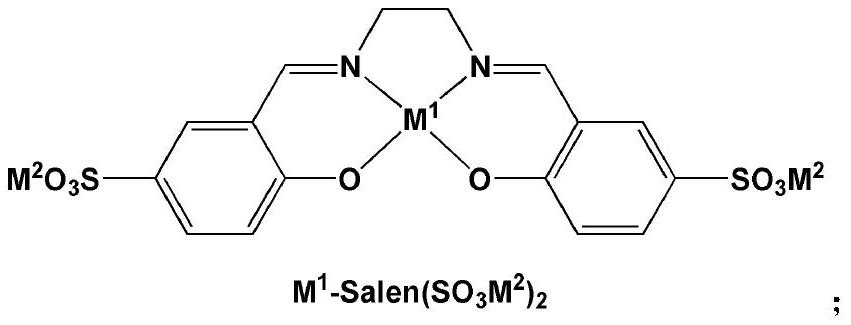 Method for preparing cyclic carbonate through catalysis of sulfonated metal Salen and polyether ionic liquid binary system