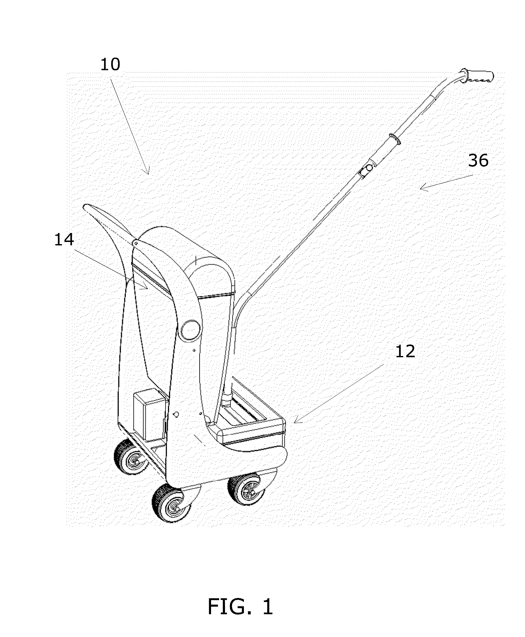 Floor Cleaning Apparatus and Touch-less Mopping System