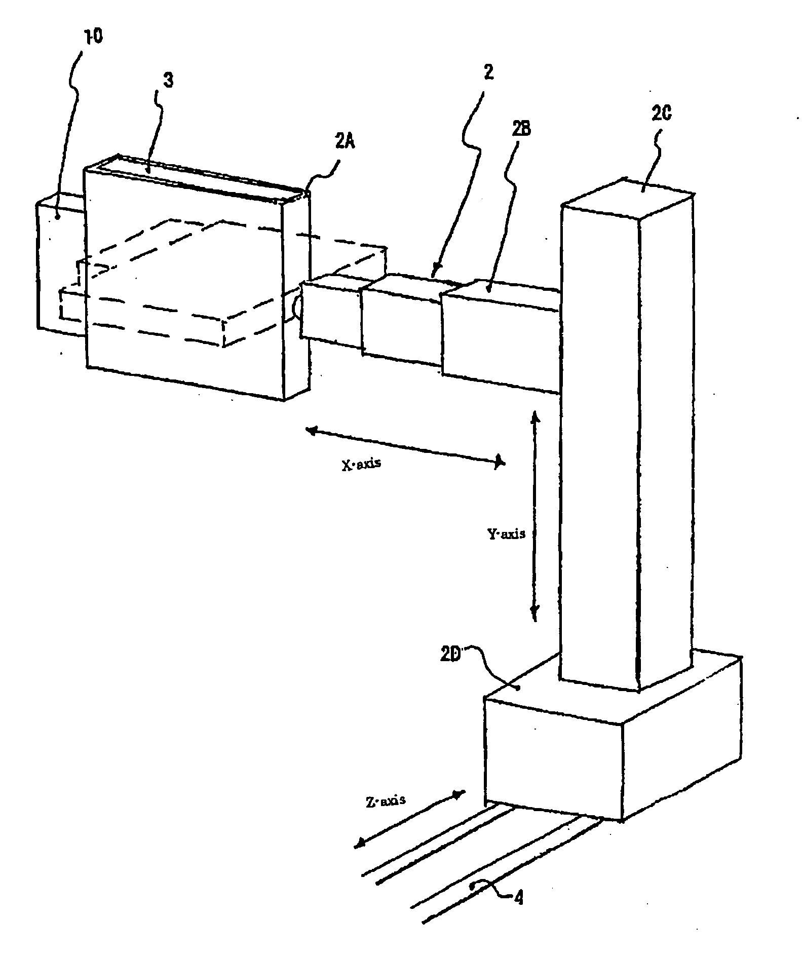 Support apparatus for X-ray detector