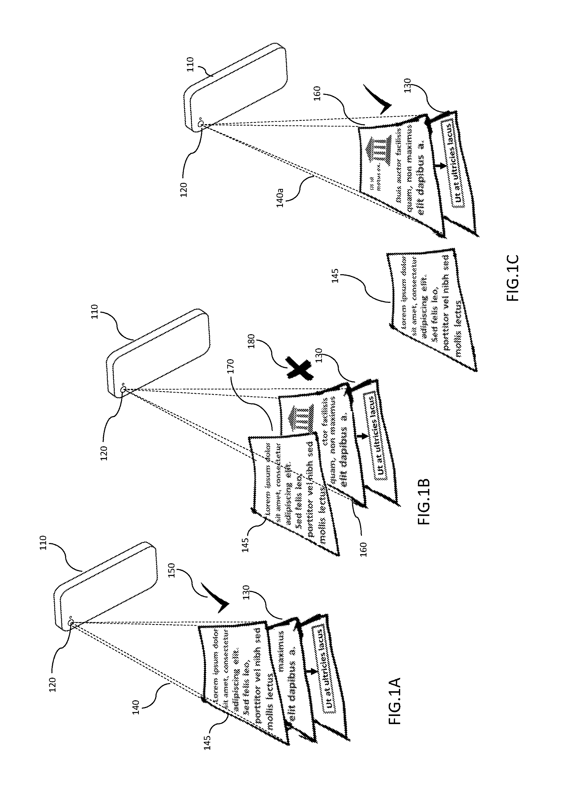 Automatic scanning of document stack with a camera