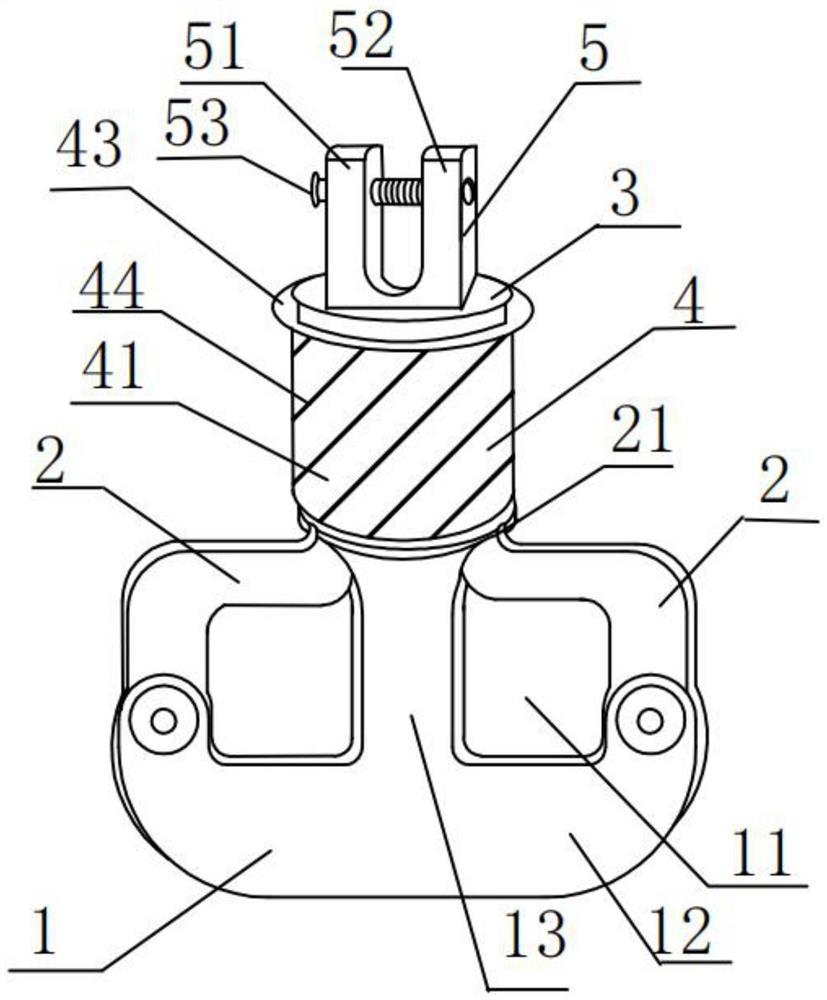 Lifting hook device and lifting method