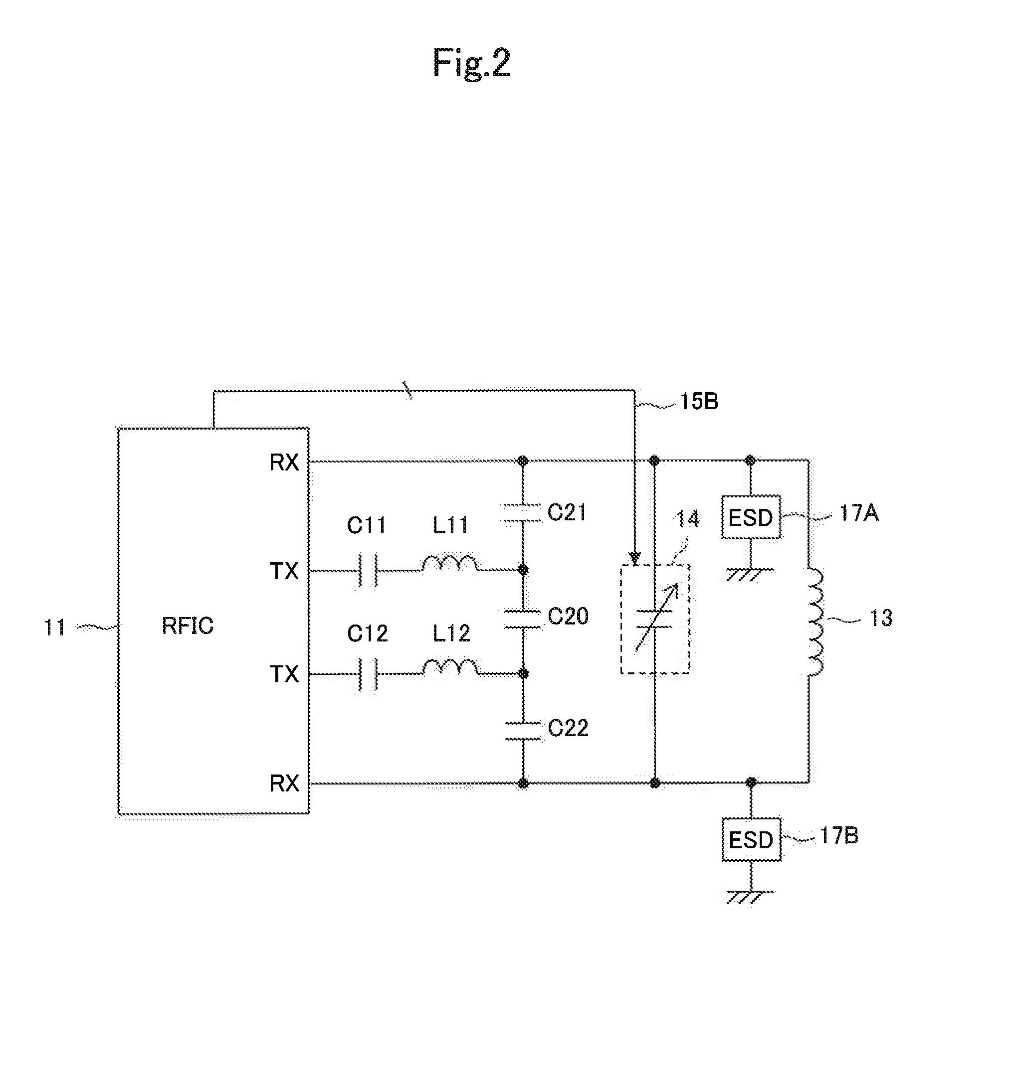 Variable capacitance element and high-frequency device