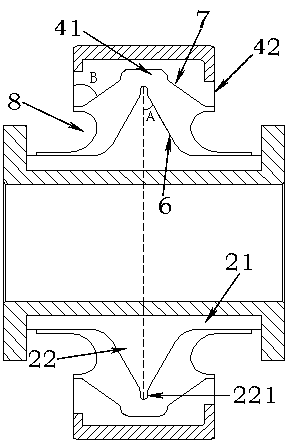 Traction ball joint with adjustable torsional stiffness, and torsional stiffness regulating method