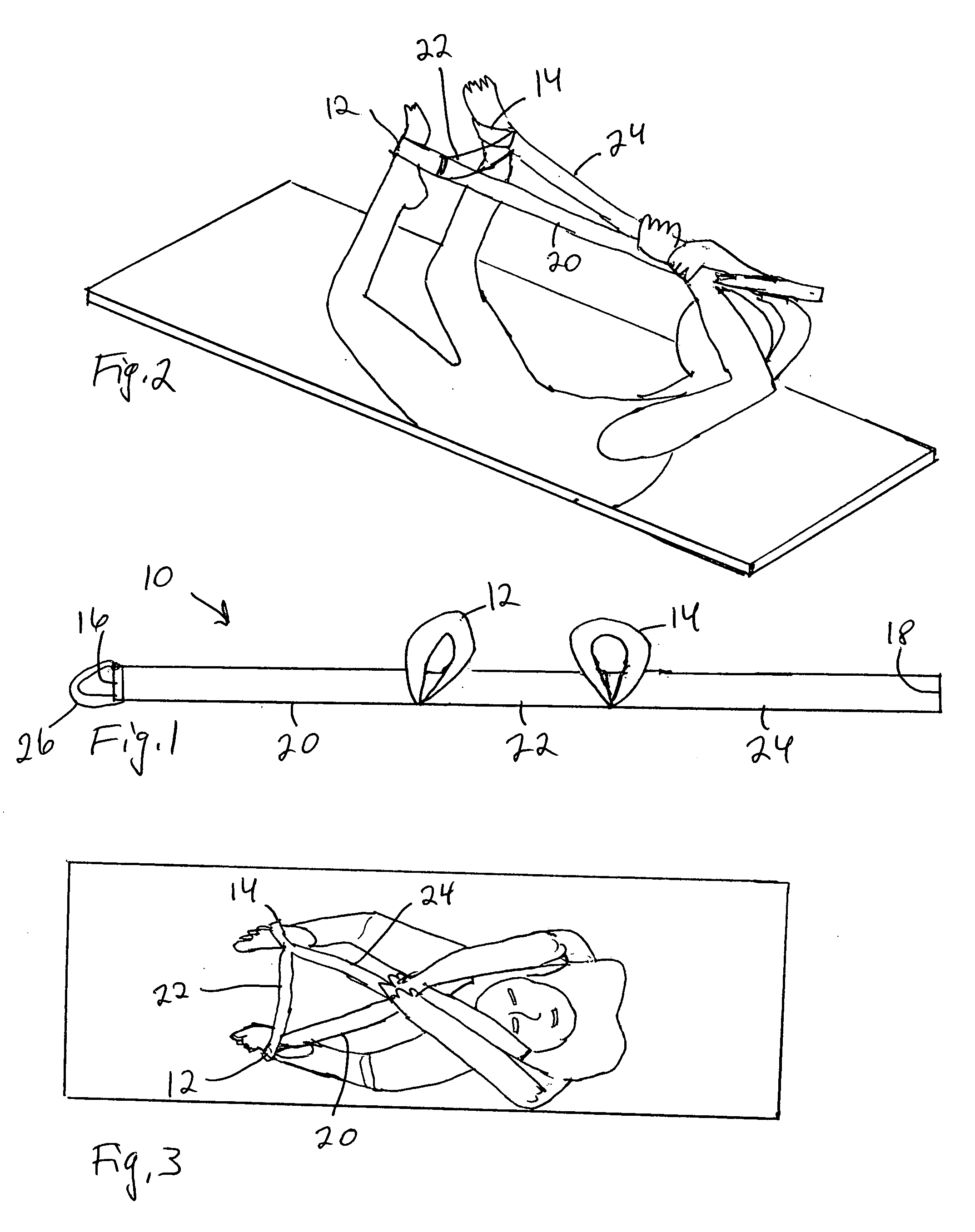 Yoga belt and method of use