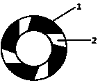 Manufacturing method of bicycle rim wound by carbon fiber prepreg tape