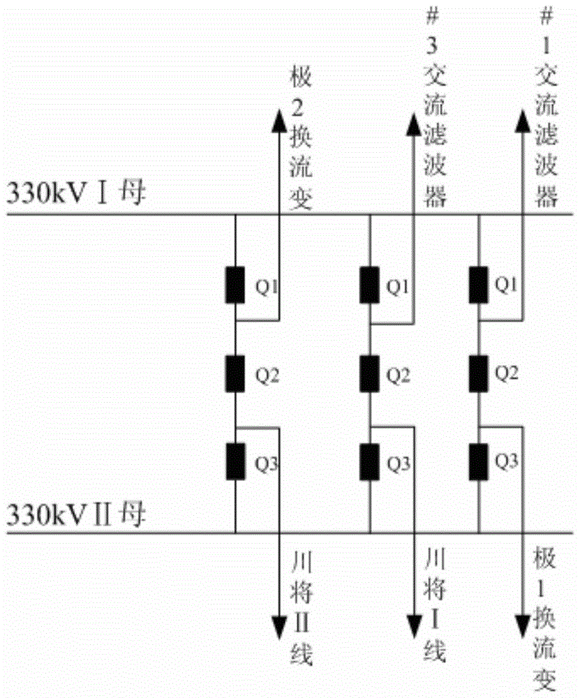 Interlocking method of switches in three-half connection mode based on ...