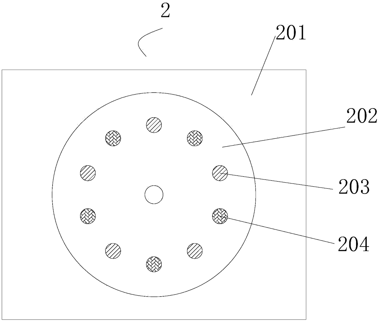 Punching machine for machining automobile parts