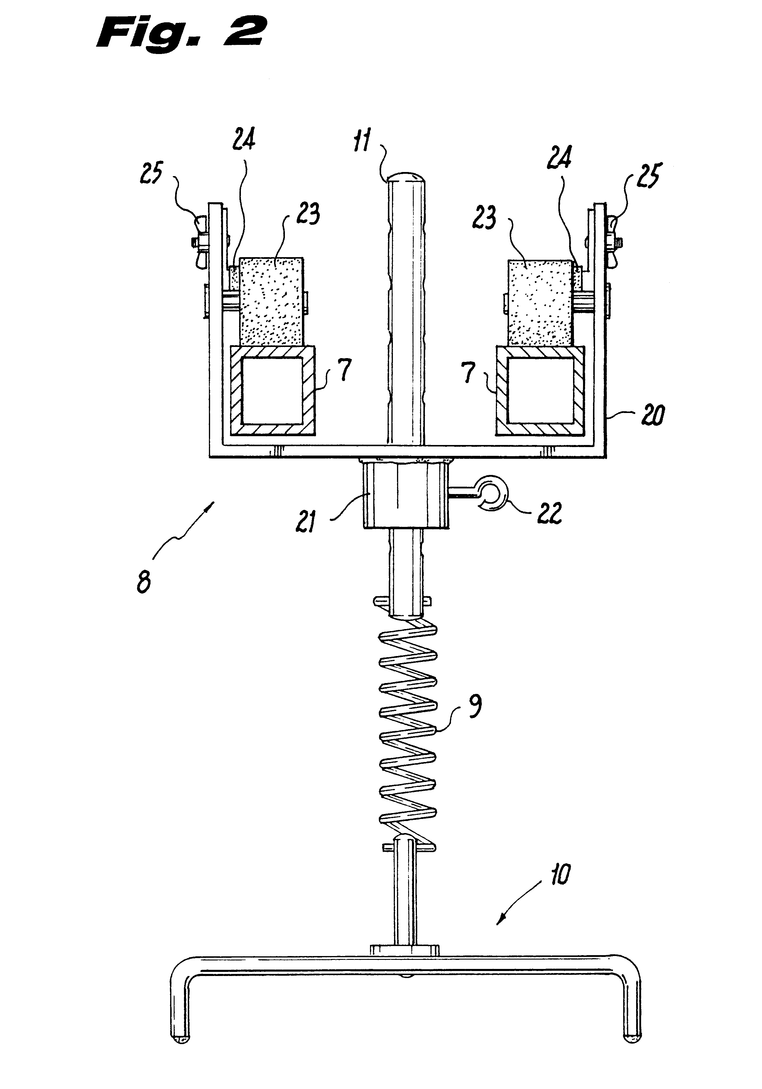 Method and apparatus to exercise developmentally delayed persons