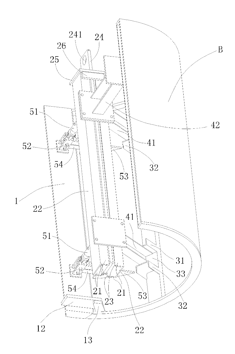 Concrete member internal mold capable of automatically stretching and contracting in radial direction