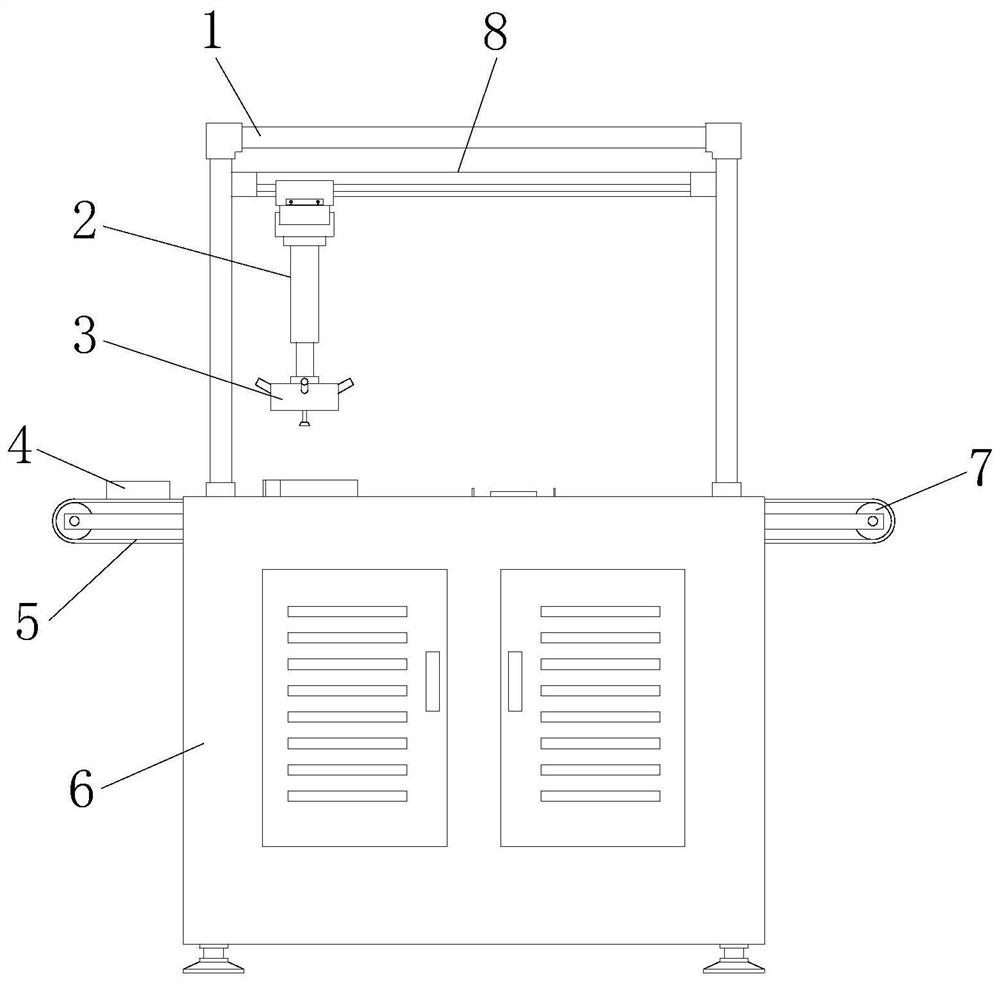 Intelligent card packaging equipment combining electronic ink screen and keys, and packaging method thereof