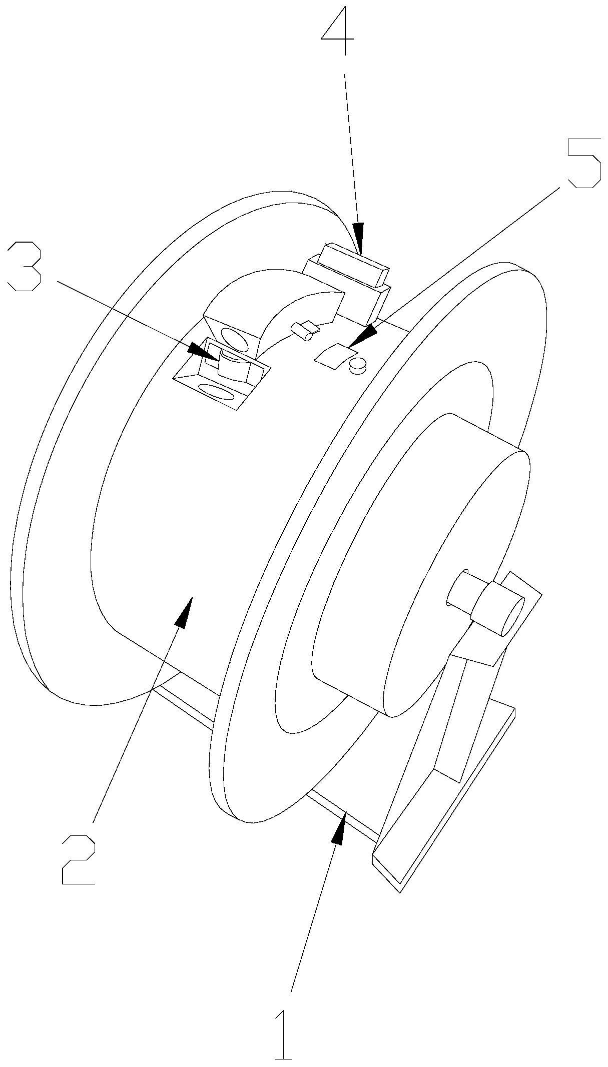 Fixed-length shearing device for electric wire