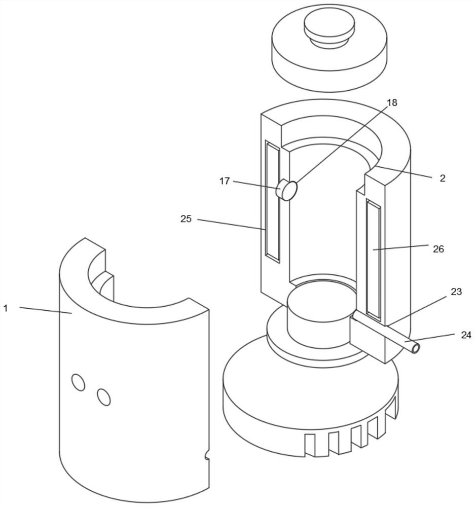 Cooling mechanism of cooling barrel