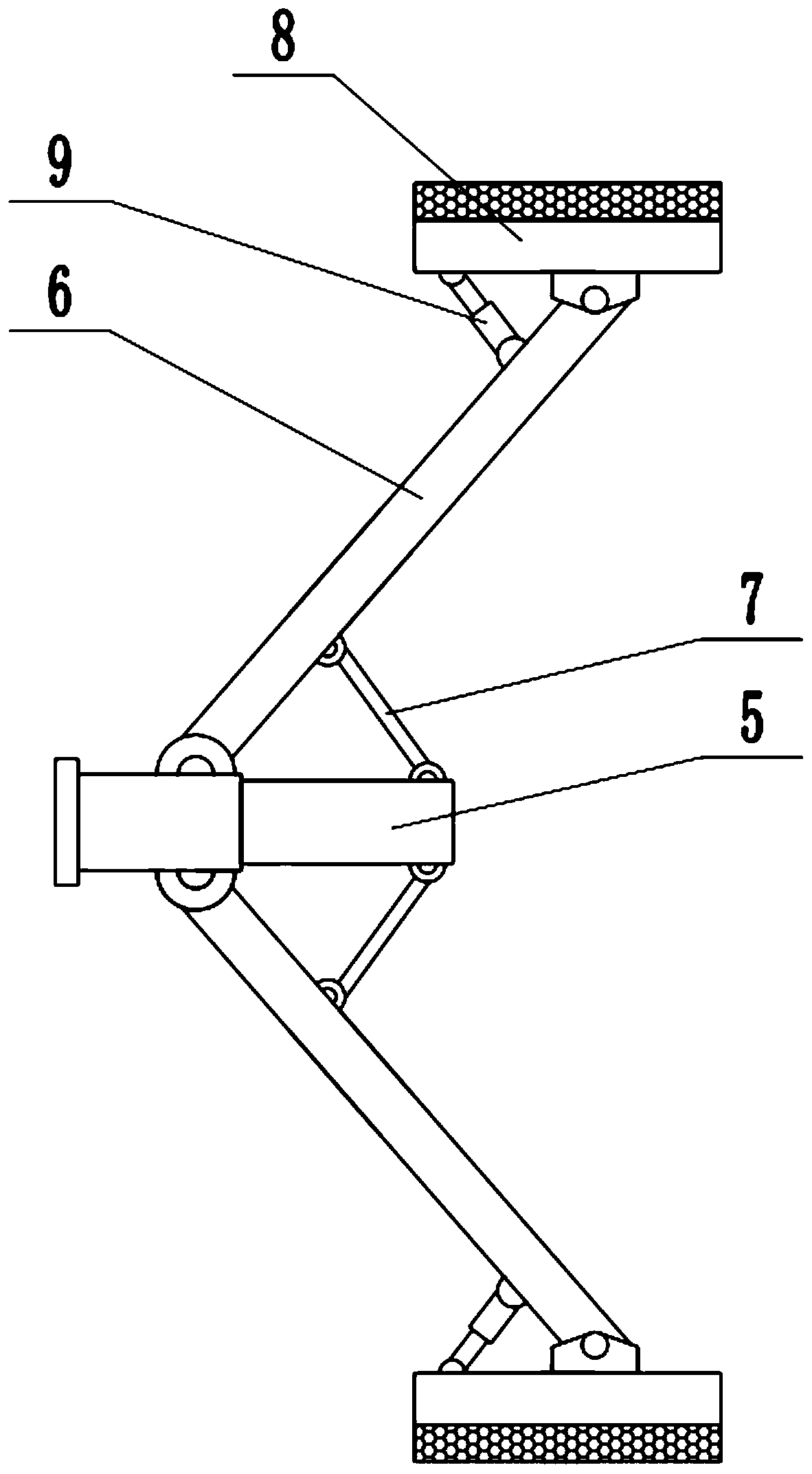 Pipe desilting device for municipal engineering