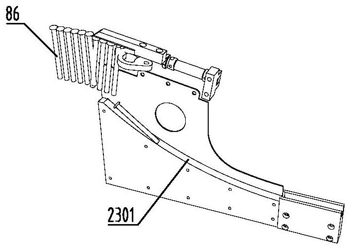 Automatic assembling device of seat tray locking mechanism