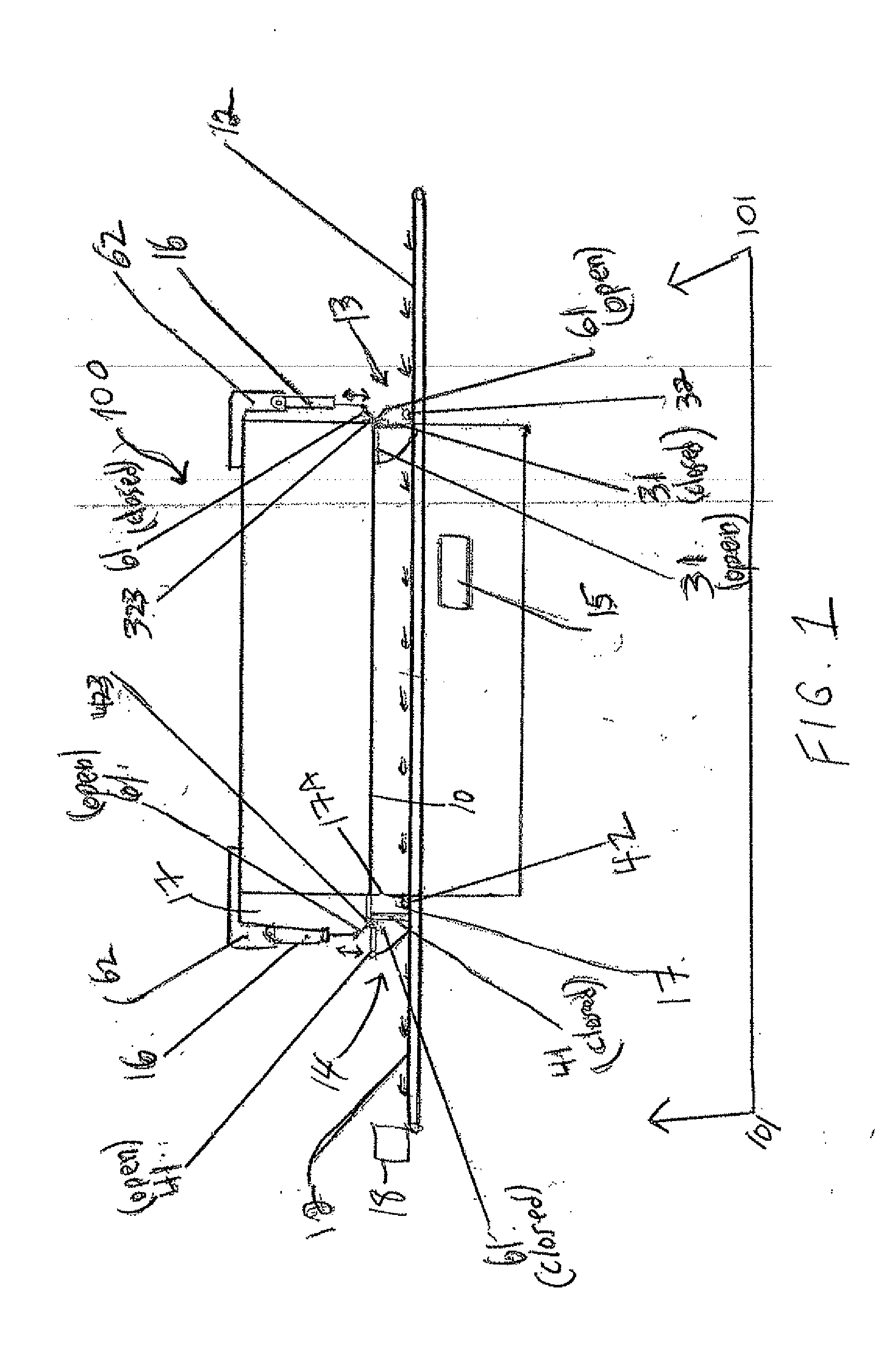 Conveyor oven with doors and sensors