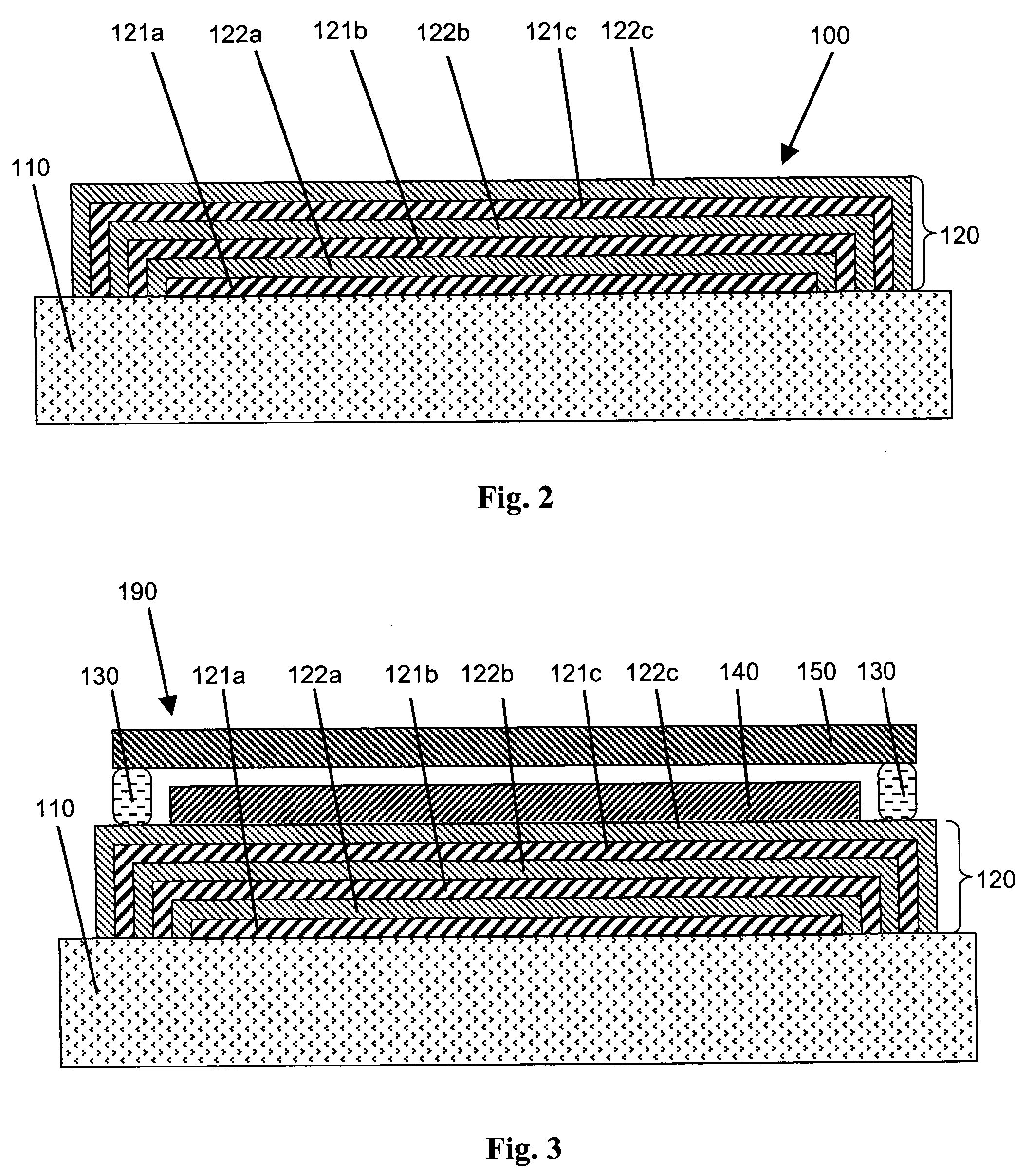 Methods and structures for reducing lateral diffusion through cooperative barrier layers